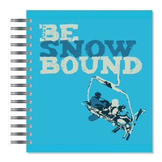 ECOeverywhere Be Snowbound Picture Photo Album, 18 Pages, Holds 72 Photos, 7.75 x 8.75 Inches, Multicolored (PA14338) : Wirebound Notebooks : Office Products