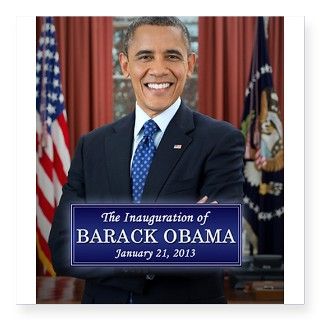 Barack Obama 2013 Presidential Inauguration Square by PoliticalDepot1