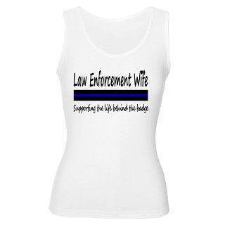 Law Enforcement Wife Tank Top by listing store 81629749