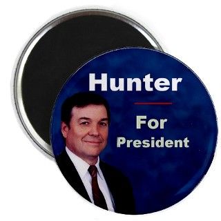 Duncan Hunter for President Magnet by pissofftheleft