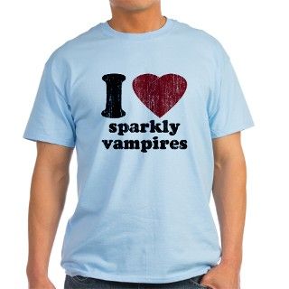 I heart sparkly vampires T Shirt by moodylizard
