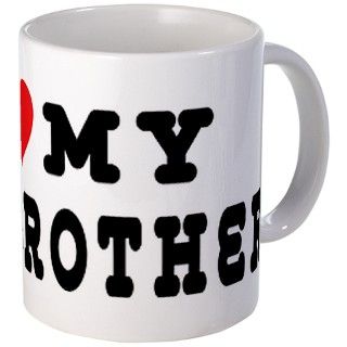 I Love My Big Brother Mug by tshirtsgiftsmug