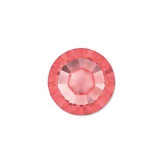Swarovski Xilion Rose Hot Fix Crystals 2028 4mm Padparadscha (Package of 10)