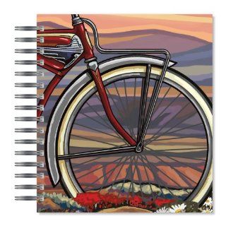 ECOeverywhere Big Wheel Picture Photo Album, 18 Pages, Holds 72 Photos, 7.75 x 8.75 Inches, Multicolored (PA11901) : Wirebound Notebooks : Office Products