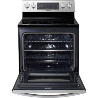Samsung 5.9 Cu. Ft. 30 In. Freestanding Electric Flex Duo Oven with
