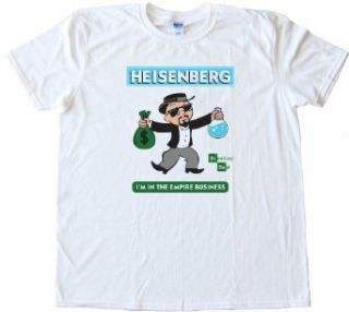 Monopoly Heisenberg Breaking Bad   Tee Shirt Anvil Softstyle: Clothing