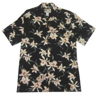 Paradise Found Star Orchid Hawaiian Shirt at  Mens Clothing store Button Down Shirts