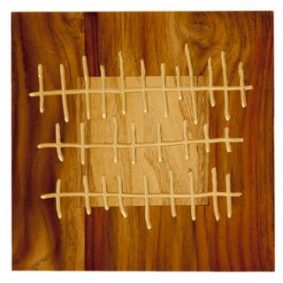 RS Furnishings Pura Vida I Shock Wave Graphic Art Plaque in Natural SWI G1 11