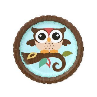 Owl   Look Whooo's Having A Baby   Baby Shower Dessert Plates   8 ct Toys & Games