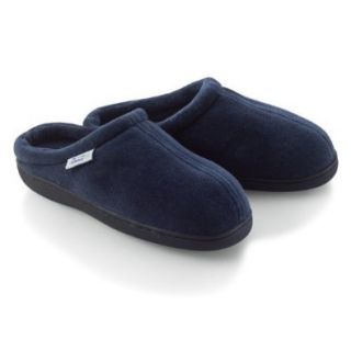 Tempur Pedic Classic Velour Slippers, His/Hers (X Large (Men's 10 1/2 11), Blue): Tempurpedic Slippers: Shoes
