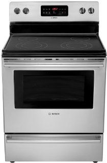 HES3053U Evolution 300 30" Freestanding Electric Range with 4 Radiant Elements 5.4 cu. ft. Self Cleaning Oven and Wide View Oven Window: Stainless: Appliances