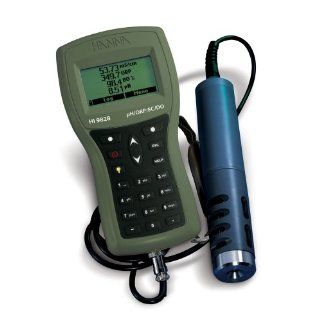 Hanna Instruments HI 982804 01 GPS Multiparameter Meter, with Fast Tracker and Tag ID System Science Lab Multiparameter Meters