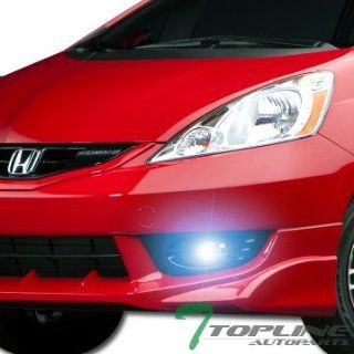 8000K Hid Xenon W/Jdm Chrome Clear Front Bumper Fog Light+Switch Honda Fit: Automotive
