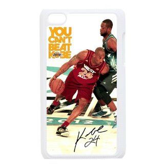 CBRL007 DIY Customize NBA Superstar Kobe Bryant VS Jordan,Wade,James,Battier and Himself IPod Touch 4 Case Cover ,Plastic Shell Perfect Protector Cases Gift Idea for Fans: Cell Phones & Accessories