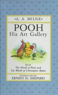 Pooh: His Art Gallery, 8 Watercolor Prints for Framing: 9780525448709: Books