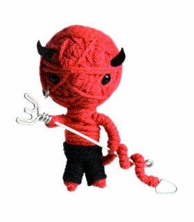Scratch String Doll Gang Keychain (colors may vary): Toys & Games