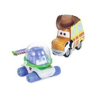 Disney Pixar Cars 2 Pack Buzz & Woody Movie Moments NOT MINT PACKAGING Toys & Games