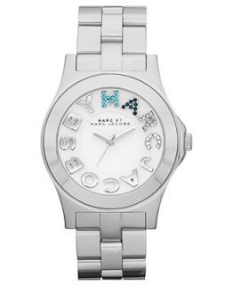 Marc by Marc Jacobs Watch, Womens Rivera Stainless Steel Bracelet 40mm MBM3136   Watches   Jewelry & Watches