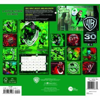 2013 Green Lantern: The Animated Series Wall Calendar: Day Dream: 0038576406735: Books