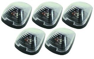 Pacer Performance 20 236C Hi Five Clear Ford Style Cab Roof LED Light Kit, (Pack of 5): Automotive