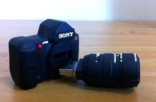 E.T. 4GB Mini SONY DSLR Camera USB Flash Drive Funny Memory Stick: Computers & Accessories