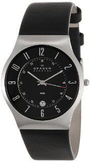 Skagen Men's Black Watch #233XXLSLB: Skagen: Watches