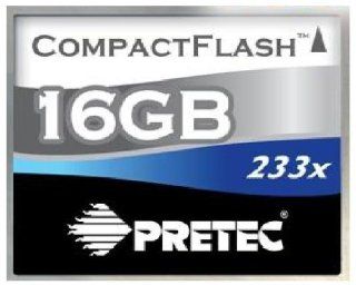 Pretec 16GB 233X 35MB/s Compact Flash Card Electronics