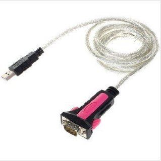 Industrial USB 2.0 to Rs232 Serial Db9 9 Pin Adapter Cable , Chip:ftdi ft232 Support for All Os Win8 Win7: Computers & Accessories