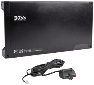 Boss Phantom PH5000D 5000w Mono Class D Amplifier Car Stereo Amp with strapping ability to connect two amps together for 10, 000W! : Vehicle Mono Subwoofer Amplifiers : Car Electronics