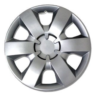 TuningPros WSC 226S14 Hubcaps Wheel Skin Cover 14 Inches Silver Set of 4: Automotive