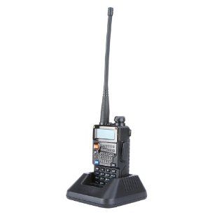BAOFENG UV 5RE Plus Dual Band Amateur Radio with Earpiece Walkie Talkie Dual Band 136 174/400 520MHz Two way Radio with Earpiece : Two Way Radio Headsets : GPS & Navigation