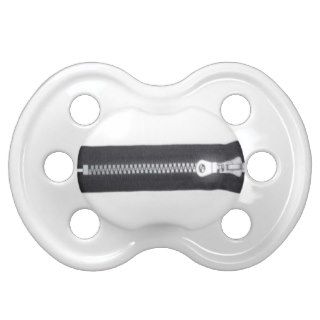 Zipped Mouth Baby Pacifier