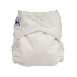 FuzziBunz Cloth Diapers   White Large 25 45+ lbs : Baby