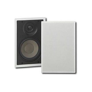 Moderno Design by Sonance   6 1/2" Full Range Rectangular In Ceiling / In Wall Speakers (Pair): Electronics