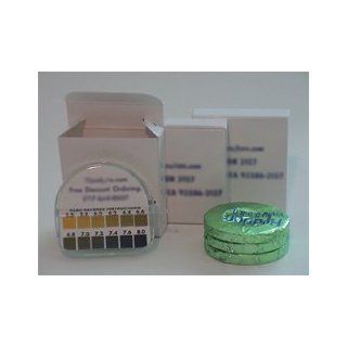 pH Test Kit 3 pack with 3 free refills: Health & Personal Care