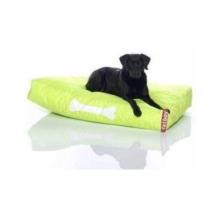 Large Doggielounge   Cushion Style Dog Bed   Green (Lime Green) (7"H x 48"W x 32"D) : Pet Habitat Decor : Pet Supplies