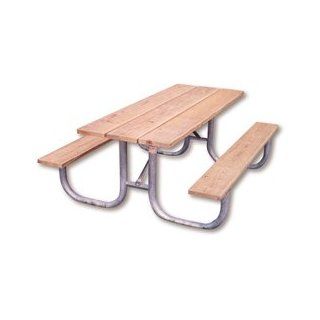 12' Picnic Table Frame Only 2 3/8" O.D. (EA): Sports & Outdoors
