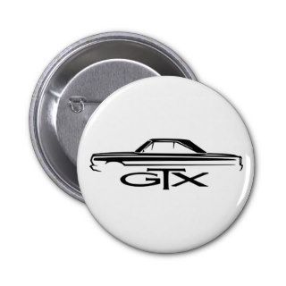 1967 Plymouth GTX Muscle Car Design Pin
