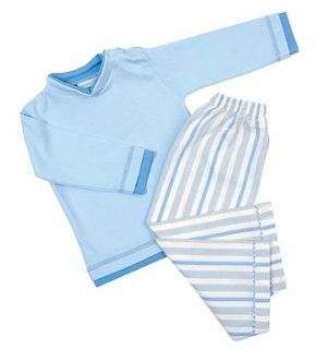 traditional boy's pyjamas by snugg nightwear