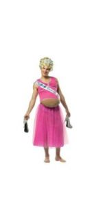 Pregnant Prom Queen Adult Costume: Clothing