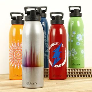 recycled aluminium reusable bottle 24oz by green tulip ethical living
