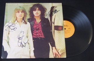 Cheap Trick Heaven Tonight Group Signed Autographed Lp Record Album with Vinyl Framed Loa: Entertainment Collectibles