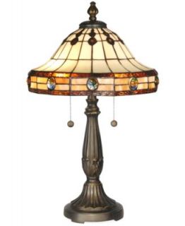 Dale Tiffany Table Lamp, Jeweled Mission   Lighting & Lamps   For The Home