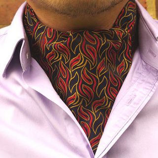 keahi woven silk cravat by cravat club