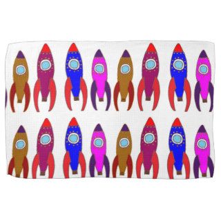 ROCKET Science   KIDS TOYS Hand Towels