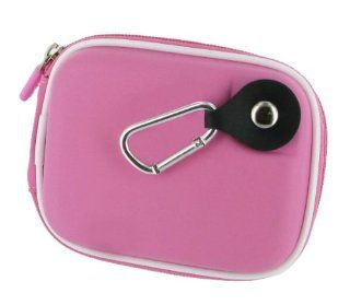 rooCASE (Med EVA Pink) Hard Shell Case with Memory Foam for Samsung TL205 DualView Digital Camera  Camera & Photo