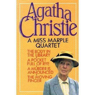 A Miss Marple Quartet. The Body in the Library. A Pocket Full of Rye. A Murder is Announced. The Moving Finger.: Agatha Christie: Books