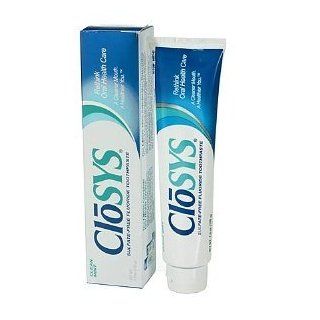 CloSYS Sulfate Free Fluoride Toothpaste, Clean Mint 7 oz (198.45 g): Health & Personal Care