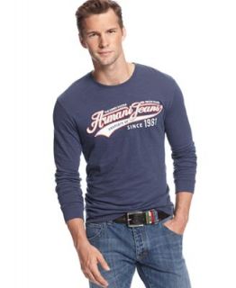 Armani Jeans Shirt, Long Sleeve 1981 Jersey Shirt   T Shirts   Men