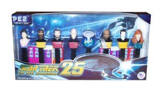 Pez Star Trek Dispensers Collectors Series The Next Generation 25th Anniversary Gift Set Pez Star T  Baby Toy Gift Sets  Baby